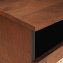 vidaXL Média tárolószekrények és állványok Barna 80 x 33.5 x 46 cm