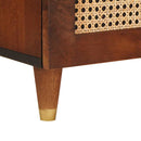 vidaXL Média tárolószekrények és állványok Barna 80 x 33.5 x 46 cm