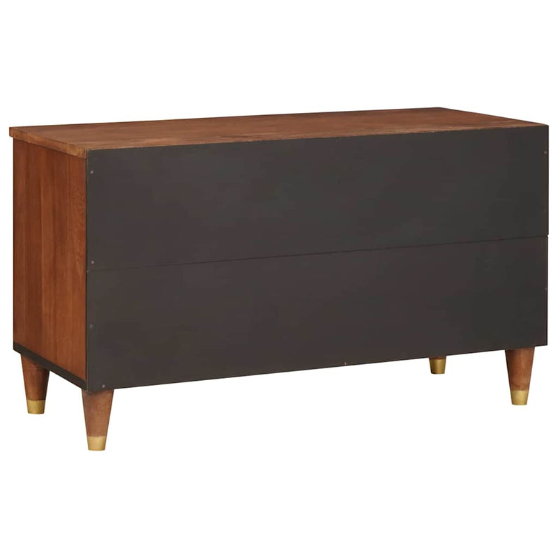 vidaXL Média tárolószekrények és állványok Barna 80 x 33.5 x 46 cm