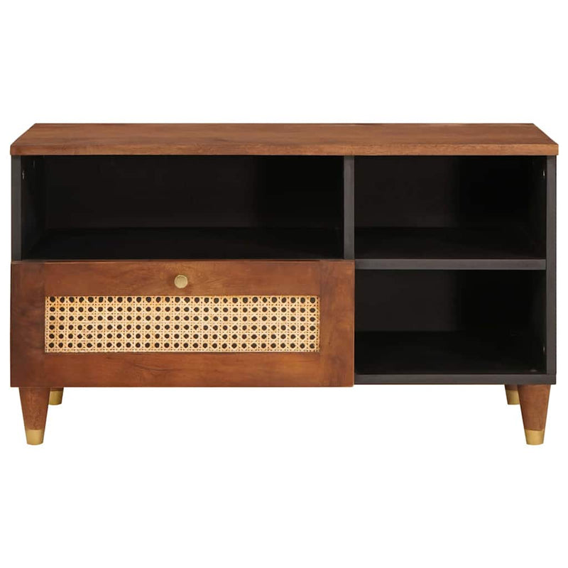 vidaXL Média tárolószekrények és állványok Barna 80 x 33.5 x 46 cm