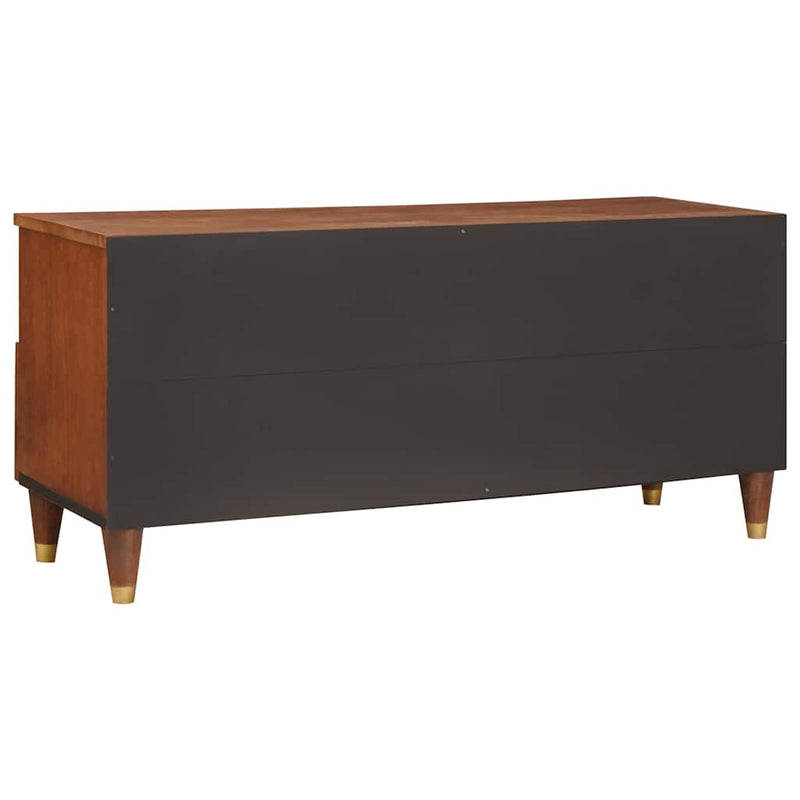 vidaXL Média tárolószekrények és állványok Barna 100 x 33.5 x 46 cm