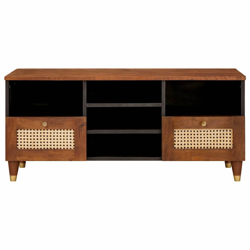 vidaXL Média tárolószekrények és állványok Barna 100 x 33.5 x 46 cm