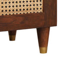 vidaXL Mosdókagyló szekrény polcokkal Barna 62 x 33 x 58 cm Faanyag