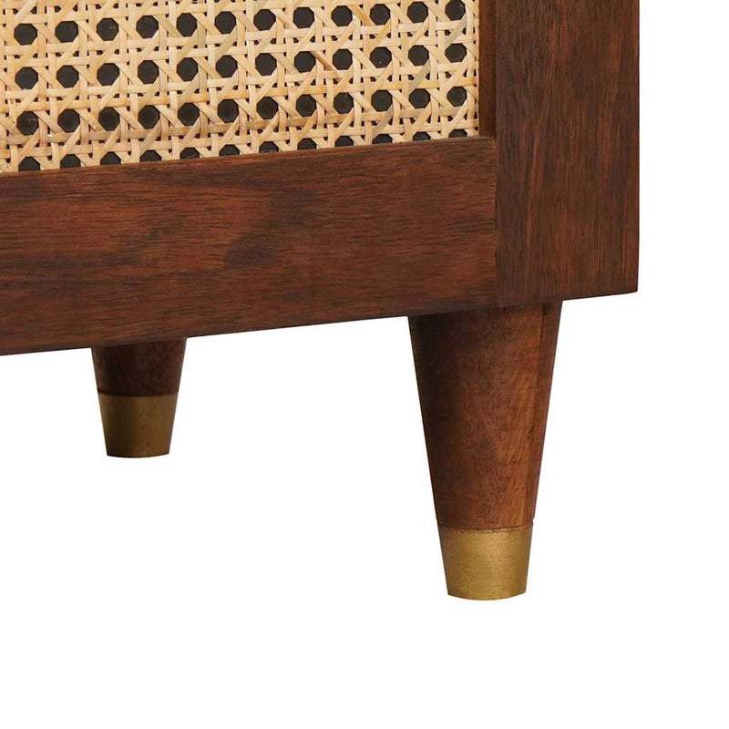 vidaXL Mosdókagyló szekrény polcokkal Barna 62 x 33 x 58 cm Faanyag