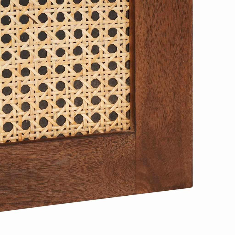 vidaXL Fürdőszoba Székény polcokkal Barna 38 x 33,5 x 48 cm Faanyag