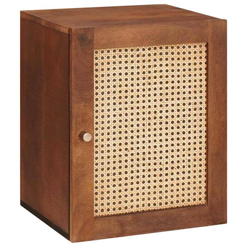 vidaXL Fürdőszoba Székény polcokkal tárolóval Barna 38 x 33.5 x 48 cm