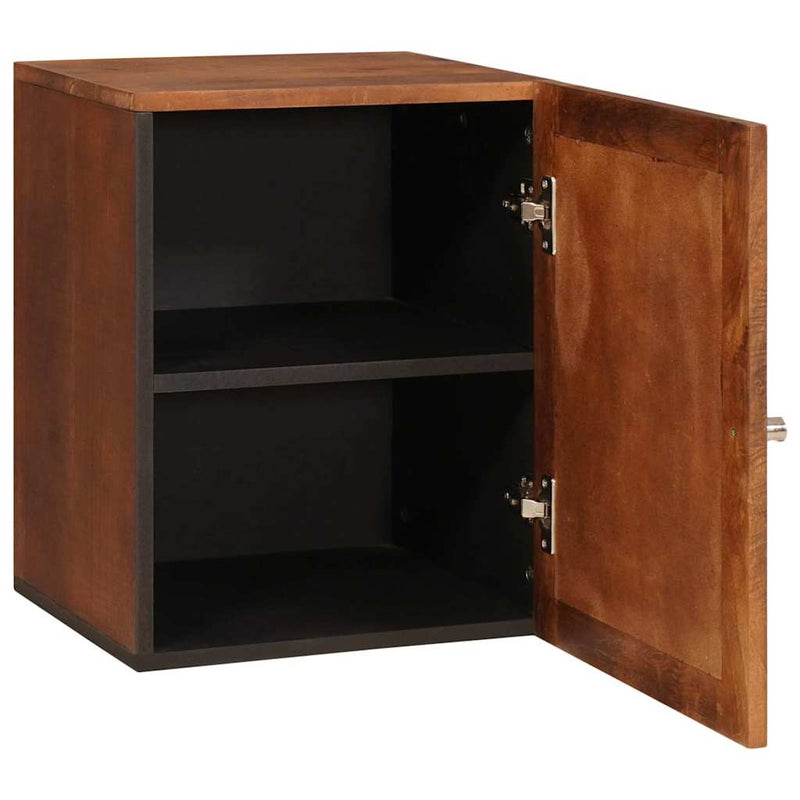 vidaXL Fürdőszoba Székény polcokkal tárolóval Barna 38 x 33.5 x 48 cm