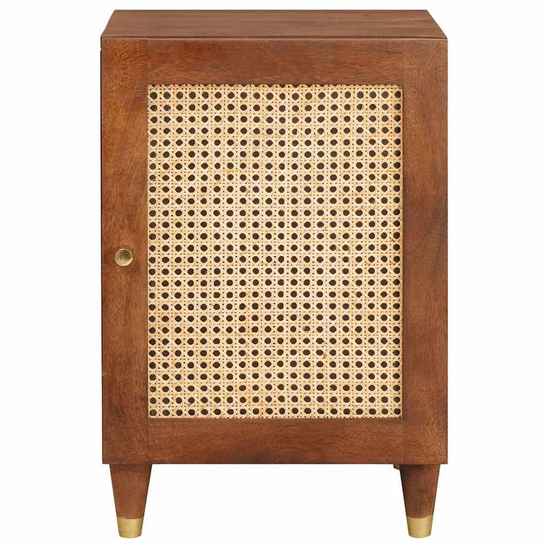 vidaXL Fürdőszoba Székény polcokkal tárolóval Barna 38 x 33.5 x 58 cm