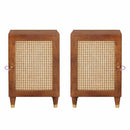 vidaXL Fürdőszoba Székény polcokkal Barna 38 x 33,5 x 58 cm Faanyag