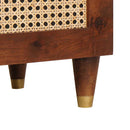 vidaXL Széf fiókkal polcokkal tárolóval Barna 38 x 33.5 x 160 cm