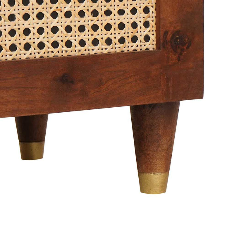 vidaXL Széf fiókkal polcokkal tárolóval Barna 38 x 33.5 x 160 cm