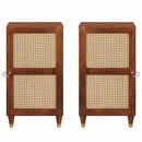 vidaXL Média tárolószekrények és állványok Barna 40 x 33.5 x 75 cm