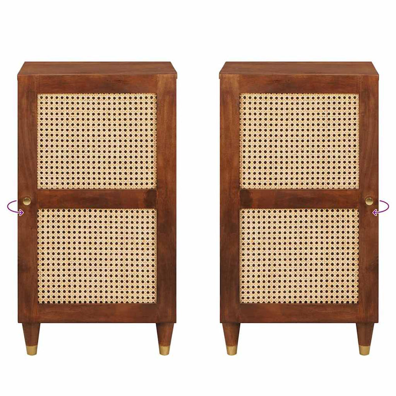 vidaXL Média tárolószekrények és állványok Barna 40 x 33.5 x 75 cm