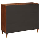 vidaXL Széf Barna 90 x 33,5 x 75 cm Tömör Mangófát