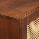 vidaXL Média tárolószekrények és állványok Barna 60 x 33.5 x 100 cm