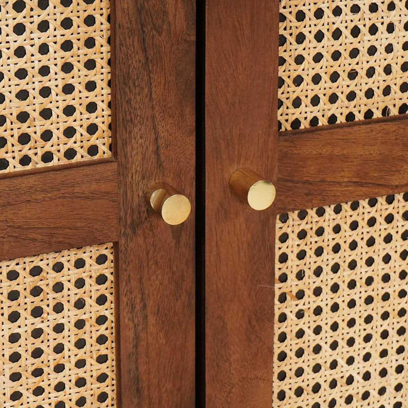 vidaXL Média tárolószekrények és állványok Barna 60 x 33.5 x 100 cm