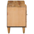 vidaXL Tároló szekrények Barna 105 x 33,5 x 46 cm Tömör Mangófát