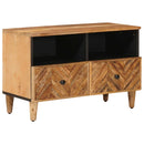 vidaXL Tároló szekrények Barna 70 x 33,5 x 46 cm Tömör Mangófát