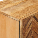 vidaXL Tároló szekrények Barna 60 x 33,5 x 75 cm Tömör Mangófát