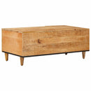 vidaXL Dohányzóasztal Barna 100 x 54 x 40 cm Tömör Mangófát