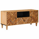 vidaXL Tároló szekrények Barna 105 x 33,5 x 46 cm Tömör Mangófát
