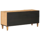 vidaXL Tároló szekrények Barna 105 x 33,5 x 46 cm Tömör Mangófát