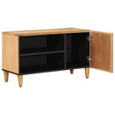 vidaXL Tároló szekrények Barna 80 x 31,5 x 46 cm Tömör Mangófát