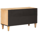 vidaXL Tároló szekrények Barna 80 x 31,5 x 46 cm Tömör Mangófát