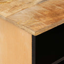 vidaXL Tároló szekrények Barna 100 x 33,5 x 46 cm Tömör Mangófát