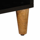 vidaXL Tároló szekrények Barna 100 x 33,5 x 46 cm Tömör Mangófát