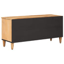 vidaXL Tároló szekrények Barna 100 x 33,5 x 46 cm Tömör Mangófát