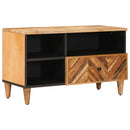 vidaXL Tároló szekrények Barna 80 x 33,5 x 46 cm Tömör Mangófát