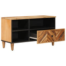 vidaXL Tároló szekrények Barna 80 x 33,5 x 46 cm Tömör Mangófát