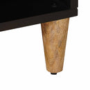 vidaXL Tároló szekrények Barna 80 x 33,5 x 75 cm Tömör Mangófát