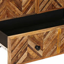 vidaXL Tároló szekrények Barna 60 x 33,5 x 100 cm Tömör Mangófát