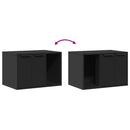 vidaXL fekete szerelt fa macskaalomdoboz 60 x 40 x 40 cm