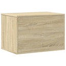 vidaXL sonoma tölgy színű szerelt fa macskaalomdoboz 60 x 40 x 40 cm