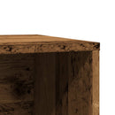 vidaXL antik fa színű szerelt fa macskaalomdoboz 60 x 40 x 40 cm