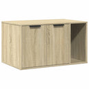 vidaXL sonoma tölgy színű szerelt fa macskaalomdoboz 80 x 50 x 45 cm