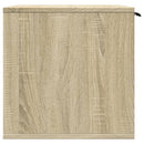 vidaXL sonoma tölgy színű szerelt fa macskaalomdoboz 80 x 50 x 45 cm