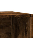 vidaXL füstös tölgy színű szerelt fa macskaalomdoboz 80 x 50 x 45 cm