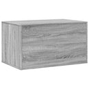vidaXL szürke sonoma színű szerelt fa macskaalomdoboz 80 x 50 x 45 cm