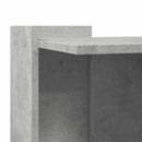 vidaXL betonszürke szerelt fa macskaalomdoboz 42 x 42 x 51 cm