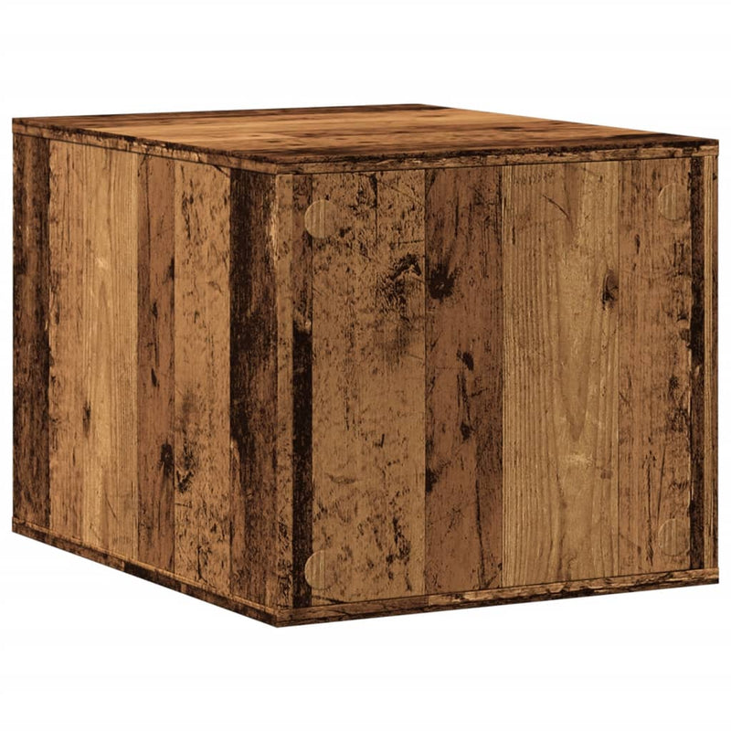 vidaXL antik fa színű szerelt fa macskaalomdoboz 47 x 59 x 42 cm