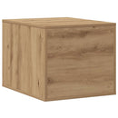 vidaXL kézműves tölgy színű szerelt fa macskaalomdoboz 47 x 59 x 42 cm