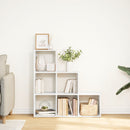 vidaXL 3-szintes szobaelválasztó könyvespolc fehér, 99 x 29 x 99 cm, rétegelt fa