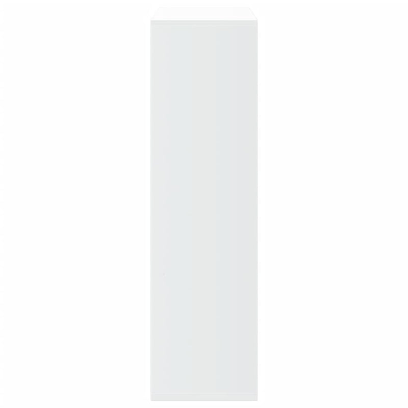 vidaXL fehér szerelt fa térelválasztó könyvespolc 69,5x29x103,5 cm