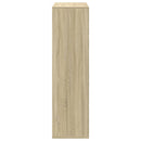vidaXL sonoma tölgy szerelt fa elválasztó könyvespolc 69,5x29x103,5 cm