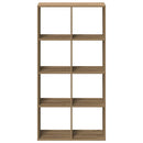 vidaXL kézműves tölgy színű fa elválasztó könyvespolc 69,5x29x137,5 cm