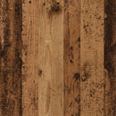 vidaXL antik fa színű fa térelválasztó könyvespolc 102x29x103,5 cm